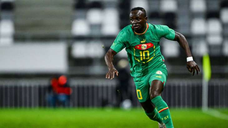 Sadio Mané (Sénégal) face au Gabon